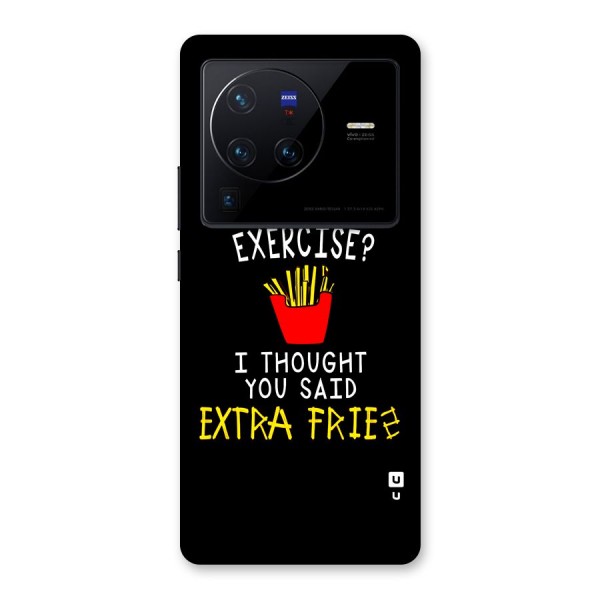 Extra Fries Back Case for Vivo X80 Pro