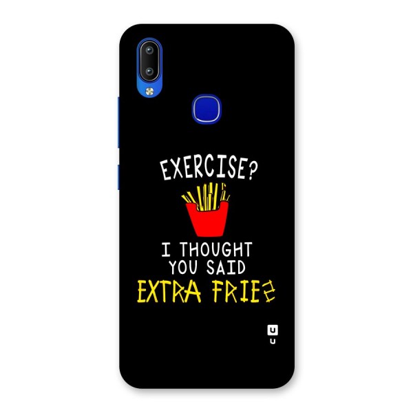 Extra Fries Back Case for Vivo Y91