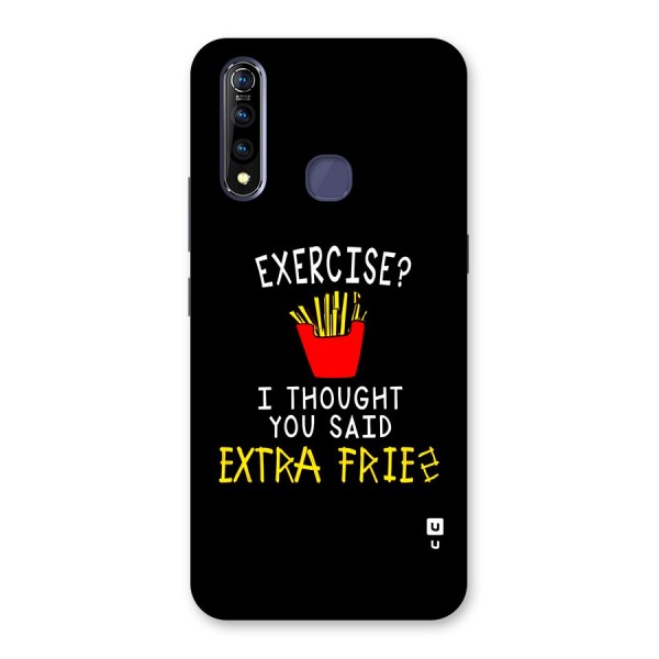 Extra Fries Back Case for Vivo Z1 Pro