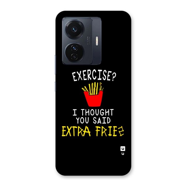 Extra Fries Back Case for Vivo iQOO Z6 Pro