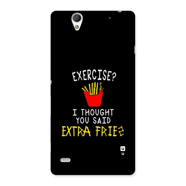 Extra Fries Back Case for Xperia C4