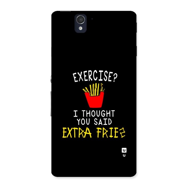 Extra Fries Back Case for Xperia Z