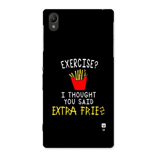 Extra Fries Back Case for Xperia Z1