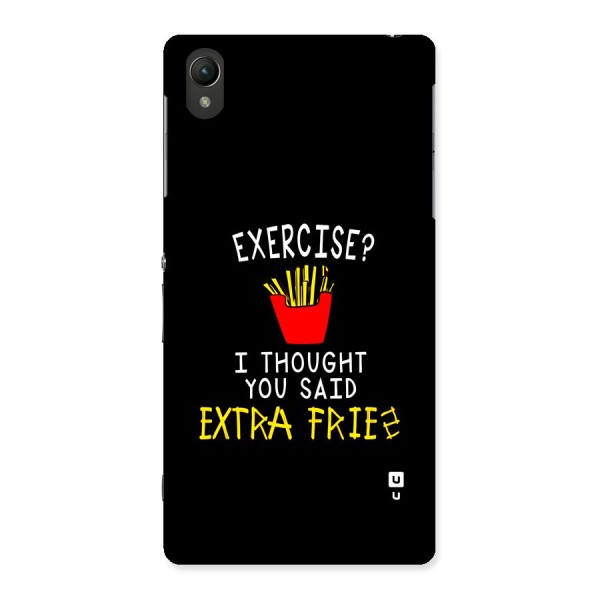 Extra Fries Back Case for Xperia Z2