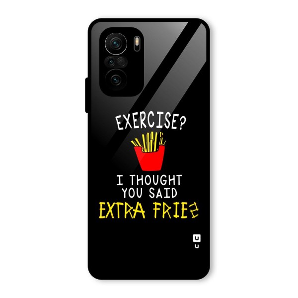 Extra Fries Glass Back Case for Mi 11x