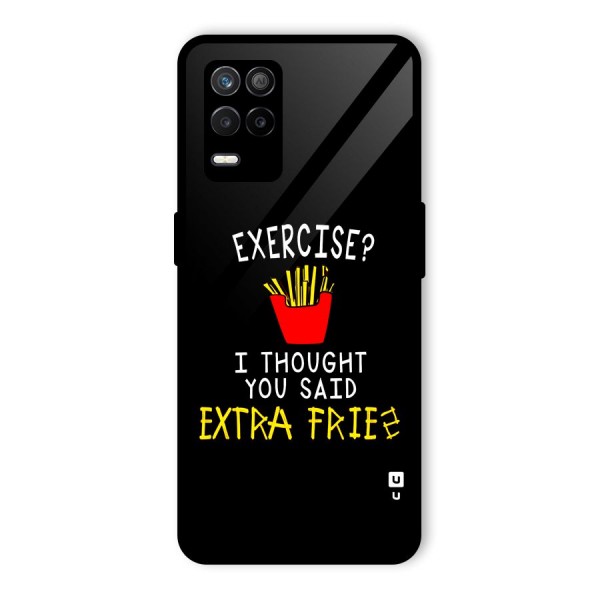 Extra Fries Glass Back Case for Realme 8s 5G