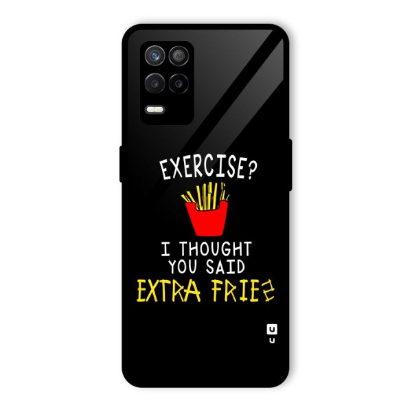 Extra Fries Glass Back Case for Realme 9 5G