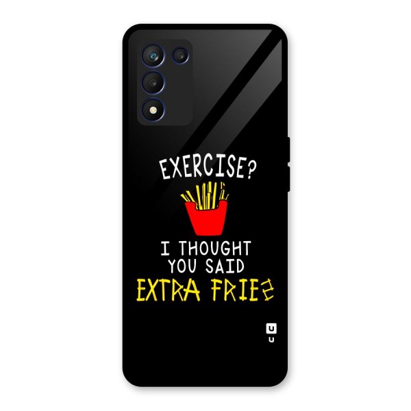 Extra Fries Glass Back Case for Realme 9 5G Speed