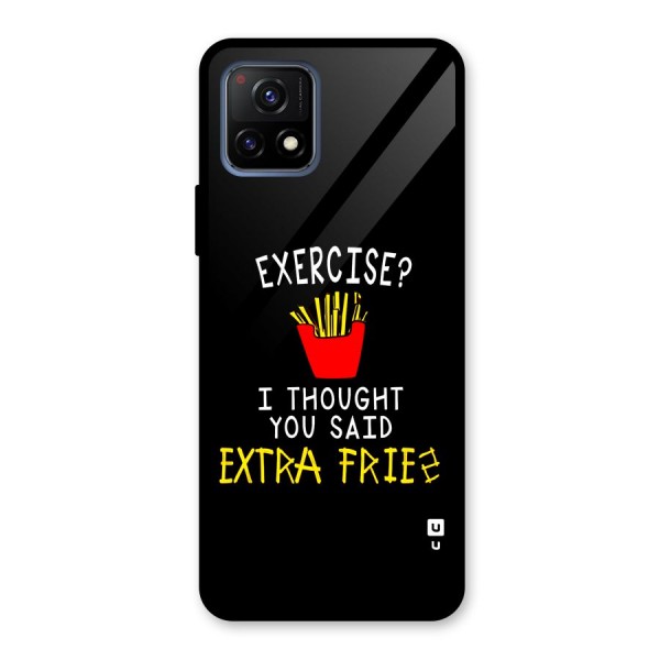 Extra Fries Glass Back Case for Vivo Y72 5G