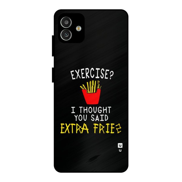 Extra Fries Metal Back Case for Galaxy M13 5G