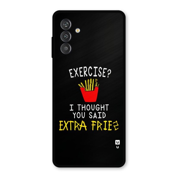 Extra Fries Metal Back Case for Galaxy M14 5G