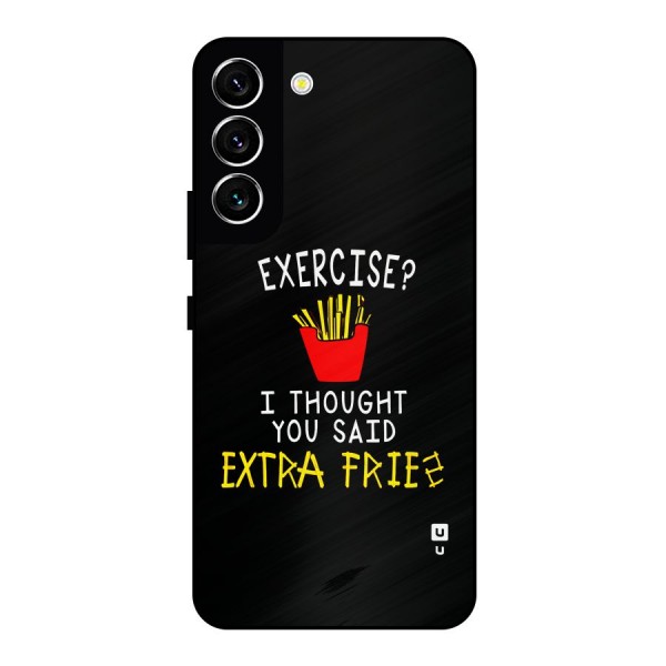 Extra Fries Metal Back Case for Galaxy S22 5G