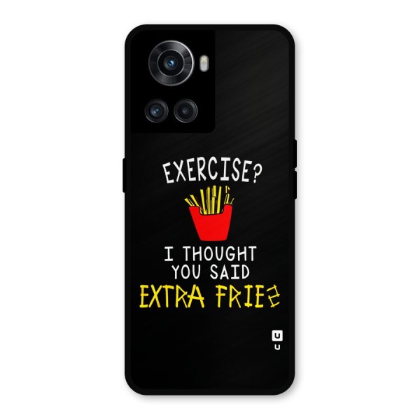 Extra Fries Metal Back Case for OnePlus 10R