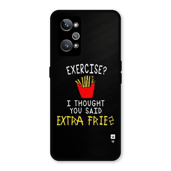 Extra Fries Metal Back Case for Realme GT 2