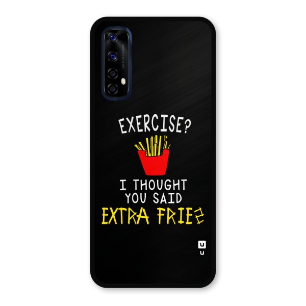 Extra Fries Metal Back Case for Realme Narzo 20 Pro