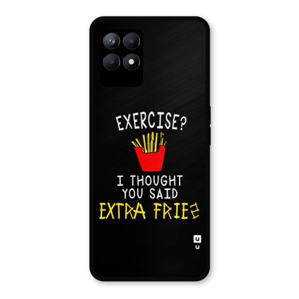 Extra Fries Metal Back Case for Realme Narzo 50