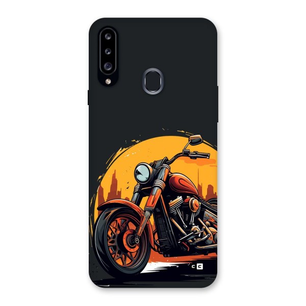 Extreme Cruiser Bike Back Case for Galaxy A20s