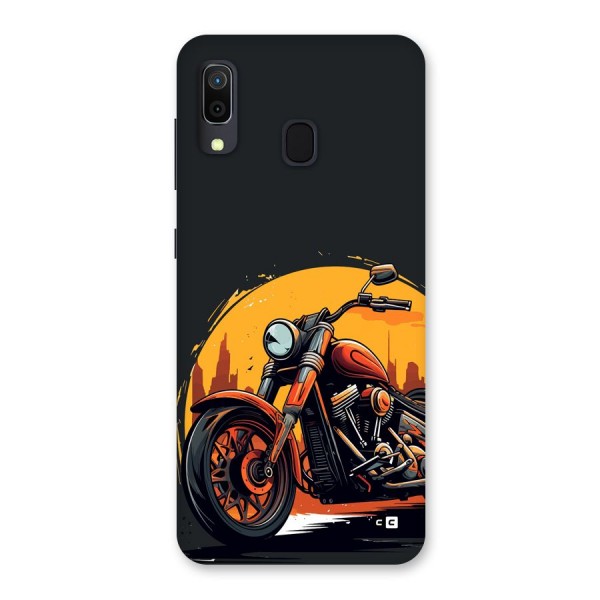 Extreme Cruiser Bike Back Case for Galaxy A30