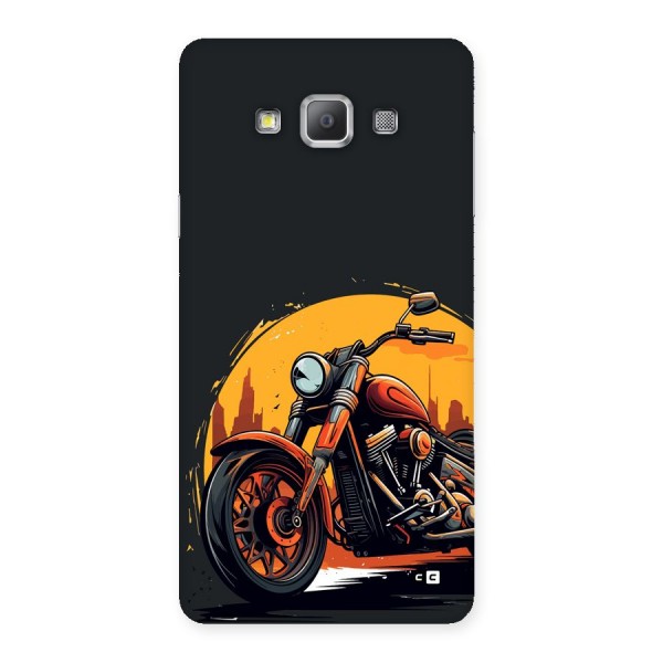 Extreme Cruiser Bike Back Case for Galaxy A7