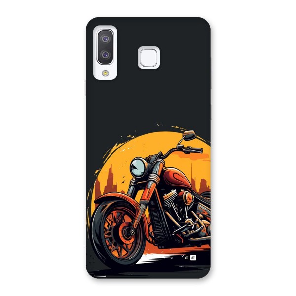 Extreme Cruiser Bike Back Case for Galaxy A8 Star