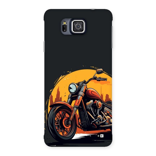 Extreme Cruiser Bike Back Case for Galaxy Alpha