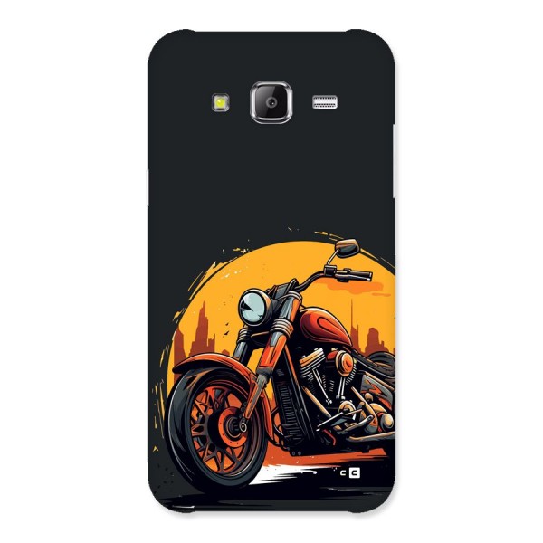 Extreme Cruiser Bike Back Case for Galaxy J5