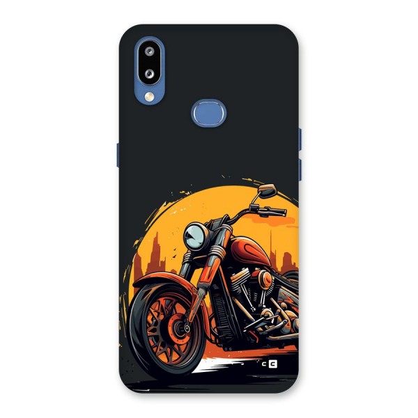 Extreme Cruiser Bike Back Case for Galaxy M01s