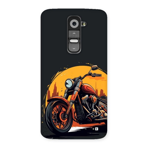 Extreme Cruiser Bike Back Case for LG G2