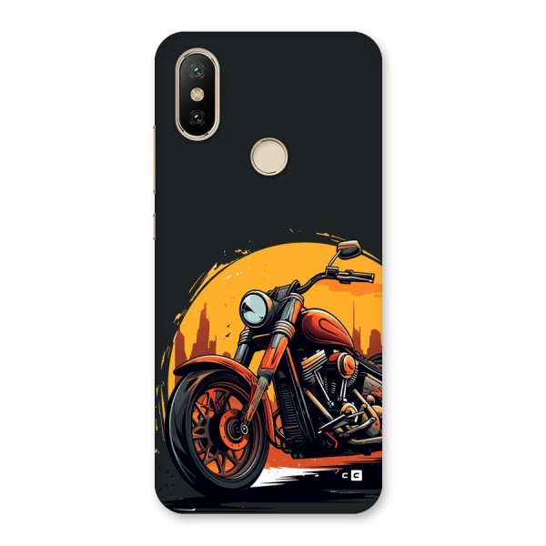 Extreme Cruiser Bike Back Case for Mi A2