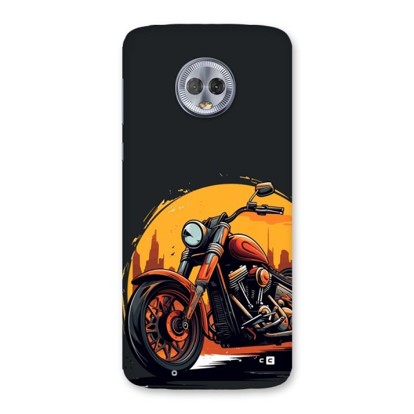 Extreme Cruiser Bike Back Case for Moto G6