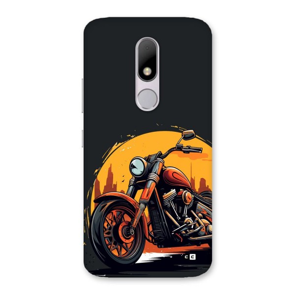 Extreme Cruiser Bike Back Case for Moto M