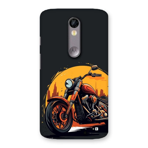 Extreme Cruiser Bike Back Case for Moto X Force