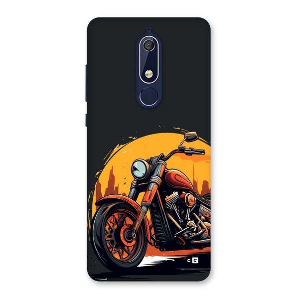 Extreme Cruiser Bike Back Case for Nokia 5.1