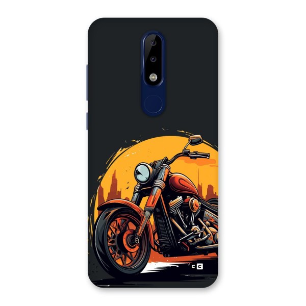 Extreme Cruiser Bike Back Case for Nokia 5.1 Plus