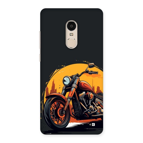 Extreme Cruiser Bike Back Case for Redmi Note 4