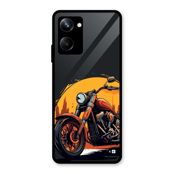 Extreme Cruiser Bike Glass Back Case for Realme 10 Pro