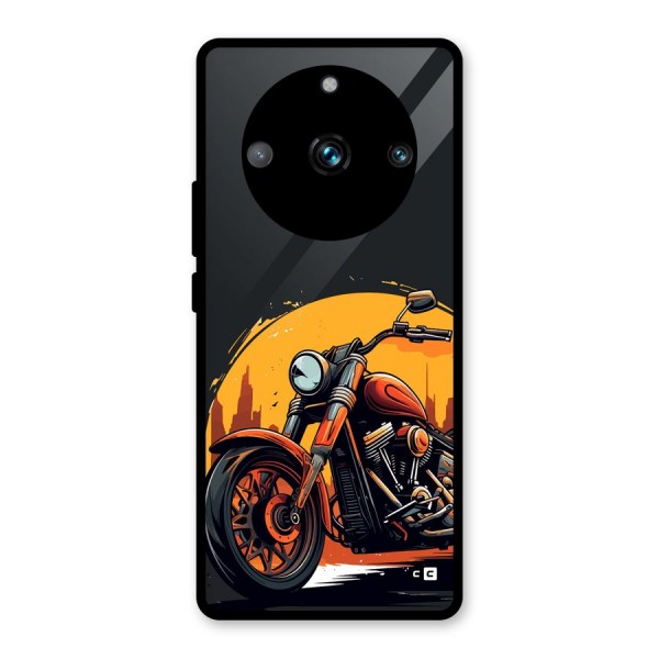 Extreme Cruiser Bike Glass Back Case for Realme 11 Pro