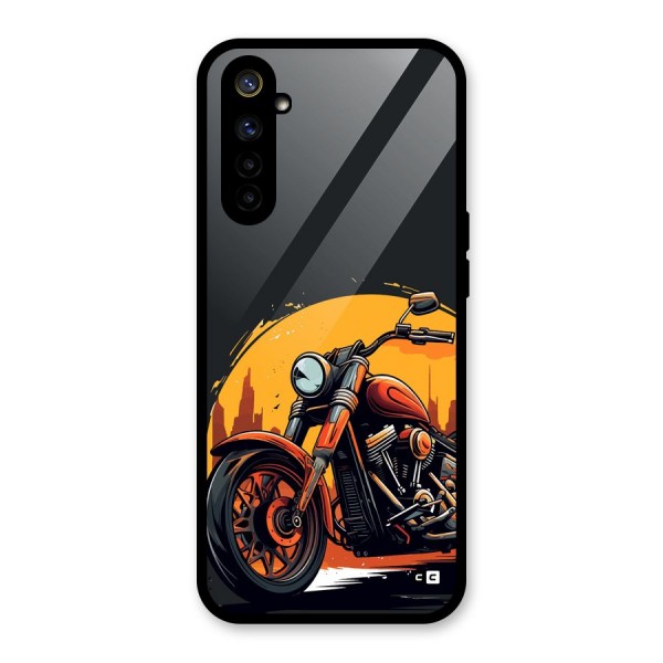 Extreme Cruiser Bike Glass Back Case for Realme 6