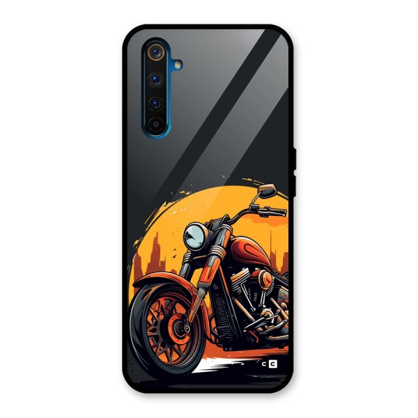 Extreme Cruiser Bike Glass Back Case for Realme 6 Pro