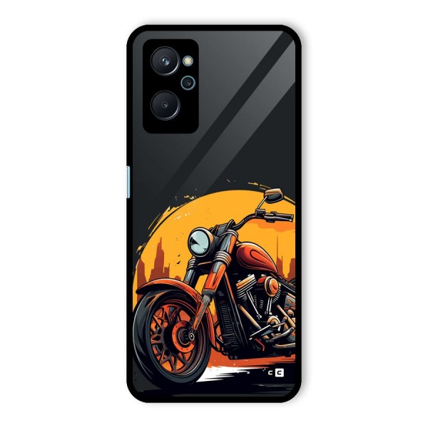 Extreme Cruiser Bike Glass Back Case for Realme 9i