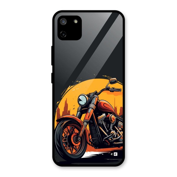 Extreme Cruiser Bike Glass Back Case for Realme C11