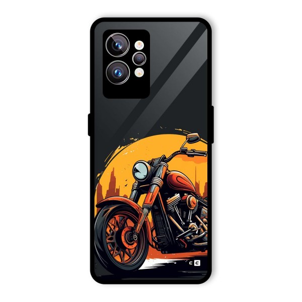 Extreme Cruiser Bike Glass Back Case for Realme GT2 Pro