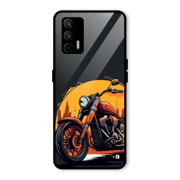 Extreme Cruiser Bike Glass Back Case for Realme GT 5G