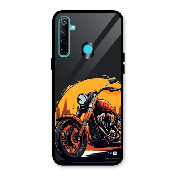 Extreme Cruiser Bike Glass Back Case for Realme Narzo 10