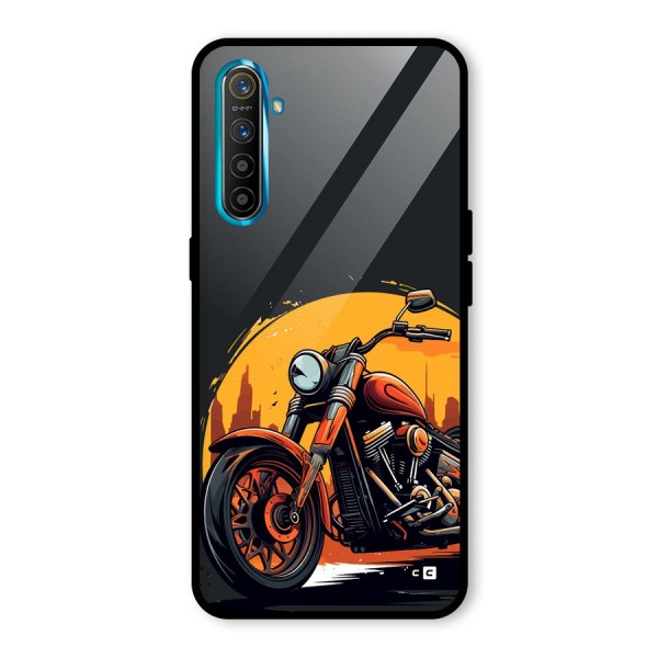 Extreme Cruiser Bike Glass Back Case for Realme X2