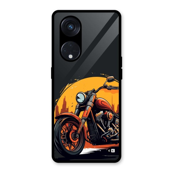 Extreme Cruiser Bike Glass Back Case for Reno8 T 5G