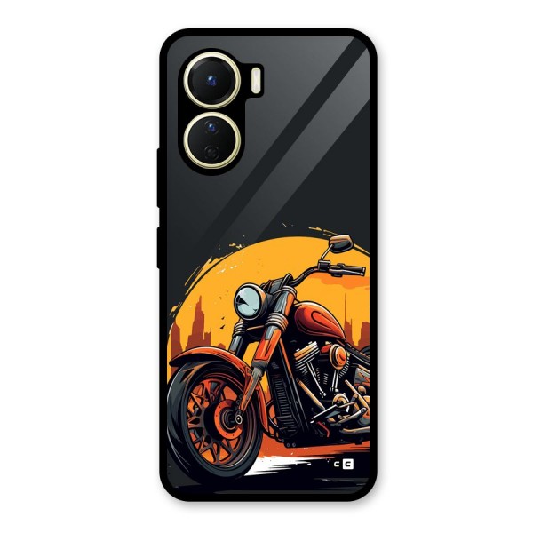 Extreme Cruiser Bike Glass Back Case for Vivo Y56