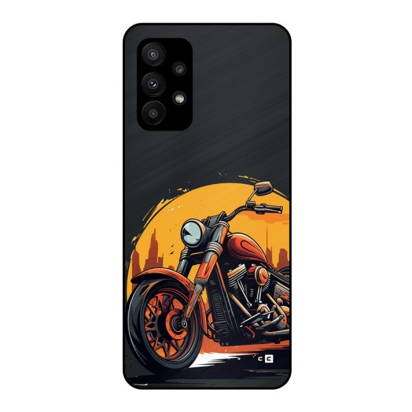 Extreme Cruiser Bike Metal Back Case for Galaxy A23