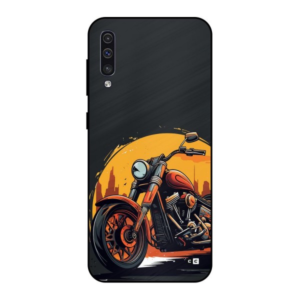 Extreme Cruiser Bike Metal Back Case for Galaxy A30s