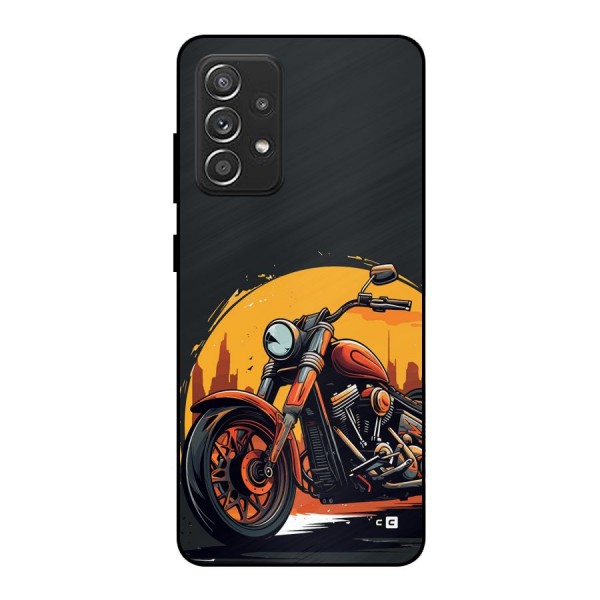 Extreme Cruiser Bike Metal Back Case for Galaxy A52